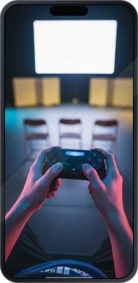 Imagen ilustrativa de eSports en la pantalla de un teléfono